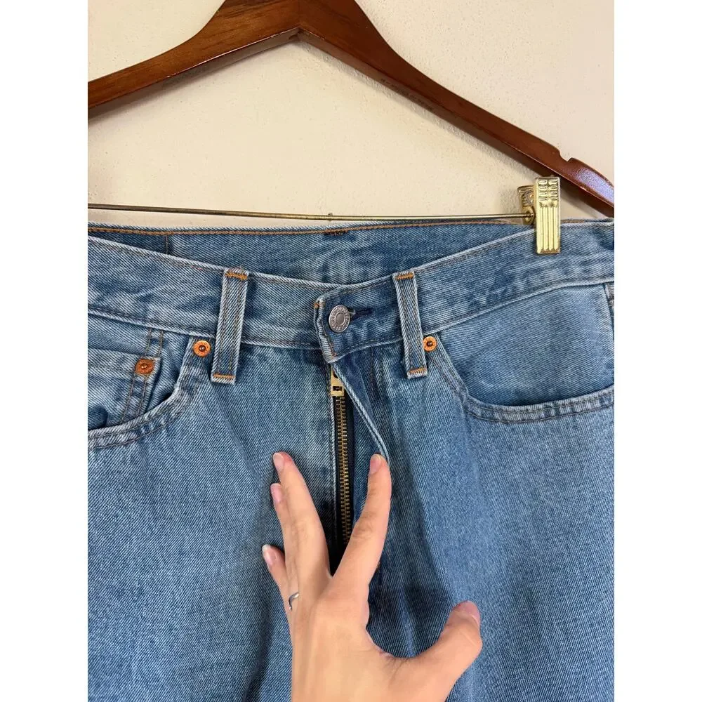 Levi’s 505 Flared Tapestry Denim Jeans, 32 x 34